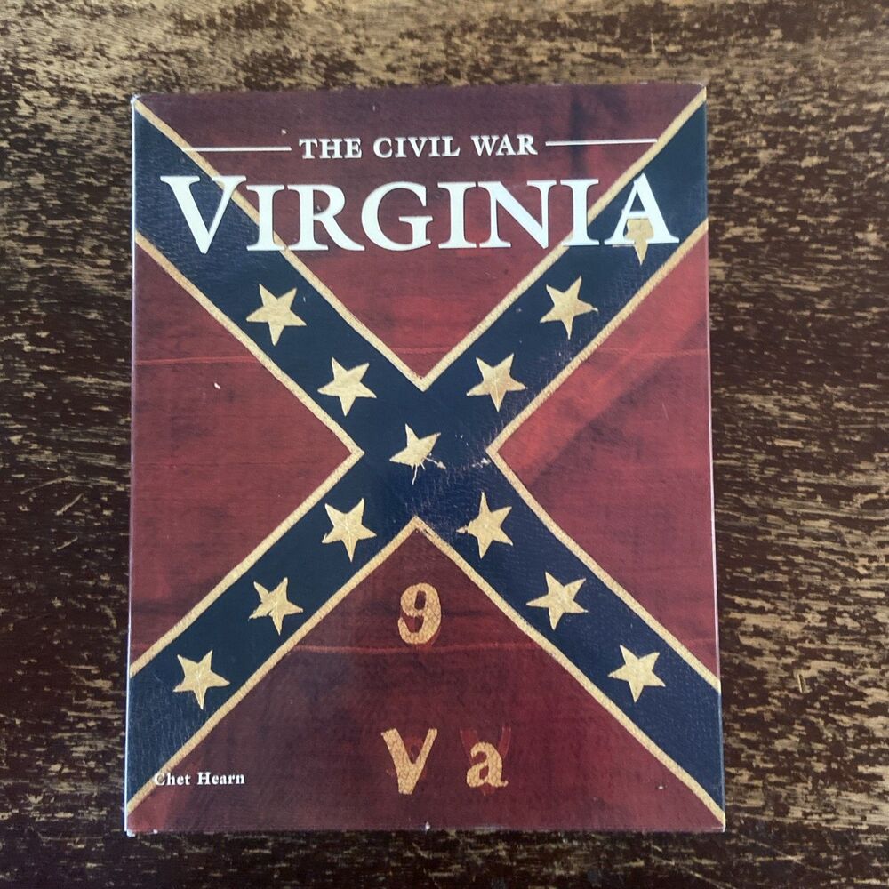 The Civil War Virginia by Chet Hearn Hardcover Confederate History Book